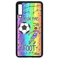 Чехол на смартфон Samsung Galaxy A7 2018, "Не могу - у меня футбол!" Комикс Юмор Utaupia