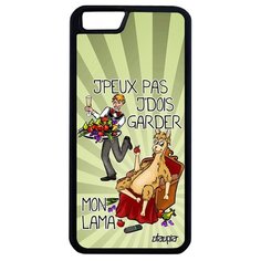 Чехол на смартфон iPhone 6 6S Plus, "Не могу - у меня лама!" Повод Пародия Utaupia