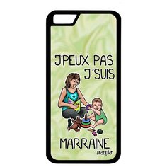 Чехол на смартфон Apple iPhone 6 6S, "Не могу - стала крестной!" Пародия Повод Utaupia