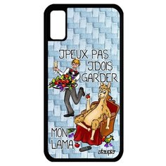 Чехол на смартфон iPhone X, "Не могу - у меня лама!" Шутка Пародия Utaupia