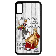 Чехол на смартфон iPhone XS, "Не могу - у меня лама!" Повод Анекдот Utaupia