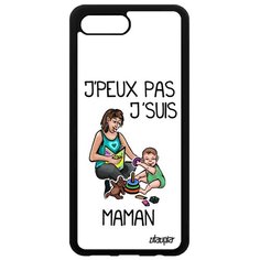 Чехол на смартфон Honor 10, "Не могу - стала мамой!" Шутка Карикатура Utaupia