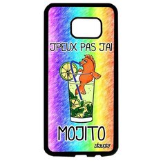 Чехол на смартфон Galaxy S7 Edge, "Не могу - у меня мохито!" Пиво Карикатура Utaupia