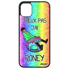 Чехол на смартфон iPhone 11, "Не могу - у меня пони!" Лошадь Юмор Utaupia