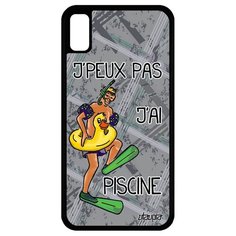 Чехол на смартфон iPhone XR, "Не могу - у меня бассейн!" Юмор Комикс Utaupia