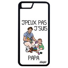 Чехол на смартфон Apple iPhone 6 6S Plus, "Не могу - стал папой!" Отец Папуля Utaupia
