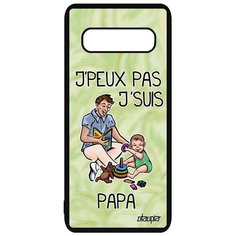 Чехол на смартфон Galaxy S10, "Не могу - стал папой!" Папуля Комикс Utaupia