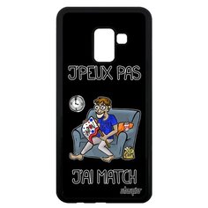 Чехол на смартфон Galaxy A8 2018, "Не могу - у меня матч!" Карикатура Чемпионат Utaupia