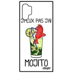 Чехол на смартфон Samsung Galaxy Note 10 Plus, "Не могу - у меня мохито!" Юмор Комикс Utaupia