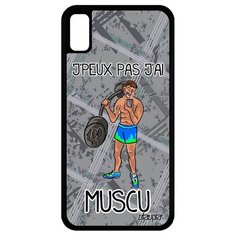 Чехол на смартфон Apple iPhone XR, "Не могу - у меня бодибилдинг!" Кроссфит Повод Utaupia