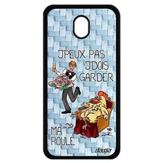 Чехол на смартфон Samsung Galaxy J7 2017, "Не могу - у меня курица!" Пародия Карикатура Utaupia