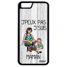 Чехол на смартфон iPhone 6 6S Plus, "Не могу - стала мамой!" Мамуля Пародия Utaupia