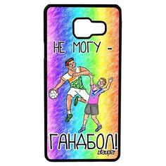 Чехол на смартфон Galaxy A3 2016, "Не могу - у меня гандбол!" Комикс Игра Utaupia
