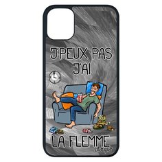 Чехол на смартфон Apple iPhone 11 pro max, "Не могу - мне лень!" Комикс Шутка Utaupia