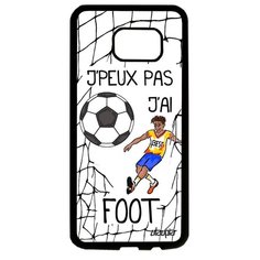 Чехол на смартфон Galaxy S7 Edge, "Не могу - у меня футбол!" Спорт Юмор Utaupia