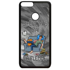 Чехол на смартфон Huawei P Smart 2018, "Не могу - мне лень!" Комикс Повод Utaupia