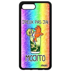 Чехол на смартфон Honor 10, "Не могу - у меня мохито!" Коктейль Комикс Utaupia