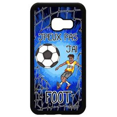 Чехол на смартфон Samsung Galaxy A3 2017, "Не могу - у меня футбол!" Спорт Карикатура Utaupia