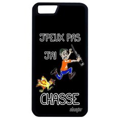 Чехол на смартфон Apple iPhone 6 6S Plus, "Не могу - у меня охота!" Шутка Повод Utaupia