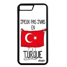 Чехол на смартфон iPhone 8 Plus, "Еду в Турцию" Страна Туризм Utaupia