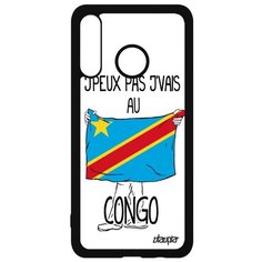 Чехол на смартфон P30 Lite, "Еду в Конго Киншаса" Путешествие Флаг Utaupia