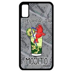 Чехол на смартфон iPhone X, "Не могу - у меня мохито!" Комикс Юмор Utaupia