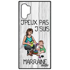 Чехол на смартфон Samsung Galaxy Note 10 Plus, "Не могу - стала крестной!" Пародия Шутка Utaupia