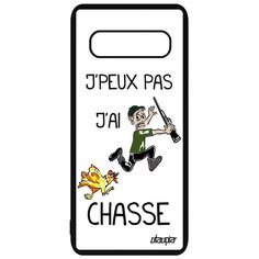 Чехол на смартфон Galaxy S10, "Не могу - у меня охота!" Дичь Охотник Utaupia