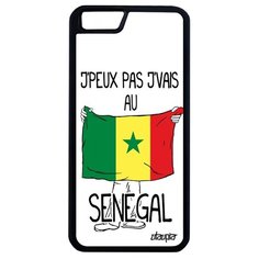 Чехол на смартфон iPhone 6 6S Plus, "Еду в Сенегал" Флаг Государственный Utaupia