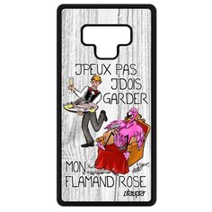 Чехол на смартфон Samsung Galaxy Note 9, "Не могу - у меня фламинго!" Юмор Комикс Utaupia