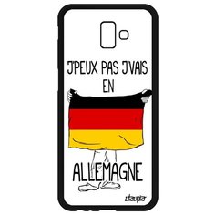 Чехол на смартфон Galaxy J6 Plus 2018, "Еду в Германию" Туризм Путешествие Utaupia