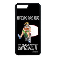 Чехол на смартфон Apple iPhone 8 Plus, "Не могу - у меня баскетбол!" Стадион Карикатура Utaupia