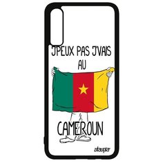 Чехол на смартфон Galaxy A70, "Еду в Камерун" Государственный Патриот Utaupia