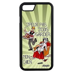 Чехол на смартфон iPhone 7, "Не могу - у меня собака!" Повод Юмор Utaupia