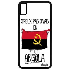 Чехол на смартфон iPhone XS Max, "Еду в Анголу" Туризм Патриот Utaupia