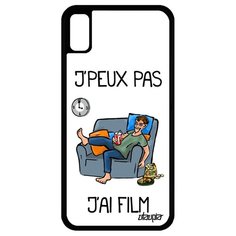 Чехол для смартфона iPhone XR, "Не могу - у меня фильм!" Шутка Телевизор Utaupia