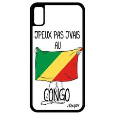 Чехол на смартфон iPhone XR, "Еду в Конго Браззавиль" Путешествие Патриот Utaupia