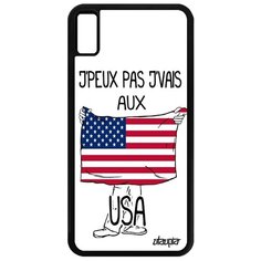 Чехол на смартфон Apple iPhone XS Max, "Еду в США" Туризм Страна Utaupia
