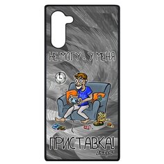 Чехол на смартфон Samsung Galaxy Note 10, "Не могу - у меня приставка!" Юмор Пульт Utaupia