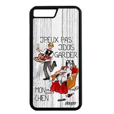 Чехол на смартфон Apple iPhone 8 Plus, "Не могу - у меня собака!" Шутка Повод Utaupia