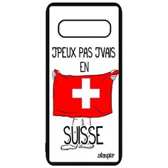 Чехол на смартфон Galaxy S10 Plus, "Еду в Швейцарию" Путешествие Патриот Utaupia
