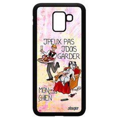 Чехол на смартфон Samsung Galaxy J6 2018, "Не могу - у меня собака!" Пародия Повод Utaupia
