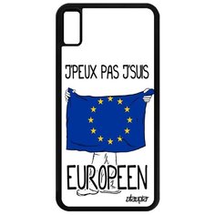 Чехол на смартфон Apple iPhone XS Max, "Еду в Европу" Государственный Патриот Utaupia