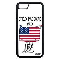 Чехол на смартфон iPhone 8, "Еду в США" Туризм Патриот Utaupia