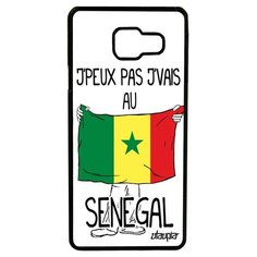 Чехол на смартфон Galaxy A3 2016, "Еду в Сенегал" Путешествие Государственный Utaupia
