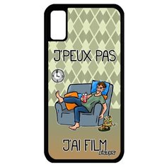 Чехол для iPhone XS, "Не могу - у меня фильм!" Телевизор Повод Utaupia