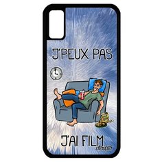 Чехол для мобильного iPhone XS, "Не могу - у меня фильм!" Комикс Телевизор Utaupia