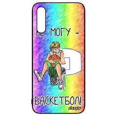 Чехол на смартфон Galaxy A50, "Не могу - у меня баскетбол!" Мяч Карикатура Utaupia