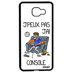 Чехол на смартфон Samsung Galaxy A5 2016, "Не могу - у меня приставка!" Геймплей Карикатура Utaupia