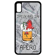 Чехол на смартфон Apple iPhone XR, "Не могу - у меня аперитив!" Отговорка Карикатура Utaupia